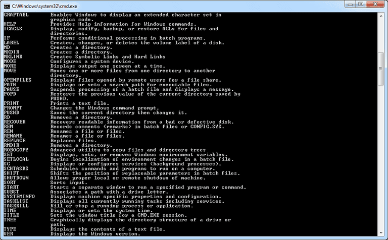 Windows 7 command prompt url download command